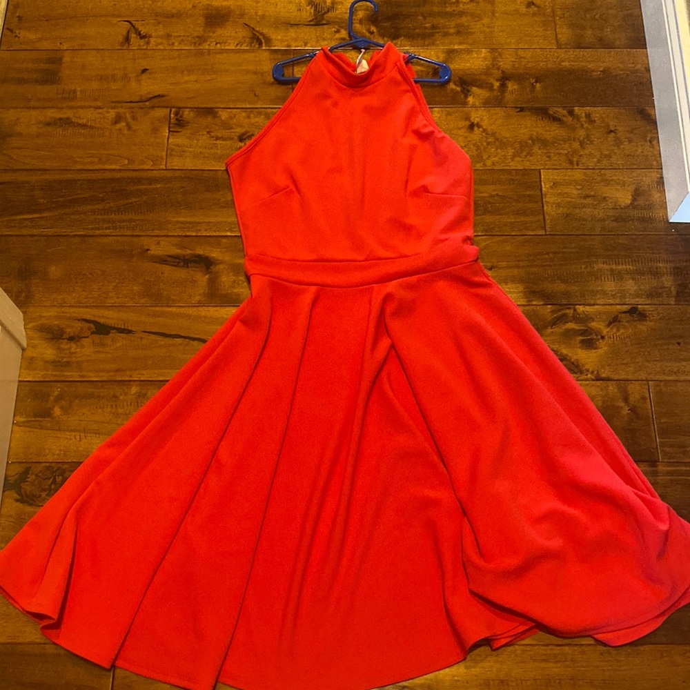 Spandex Hot Pink Dress